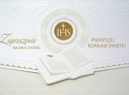 Zaproszenia na Pierwszą Komunię Świętą Widok detali