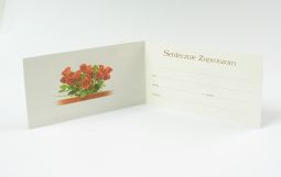 Zaproszenia ogólne Widok środka