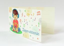 Zaproszenia dla dzieci Widok ogólny