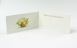 Zaproszenia ogólne Widok środka